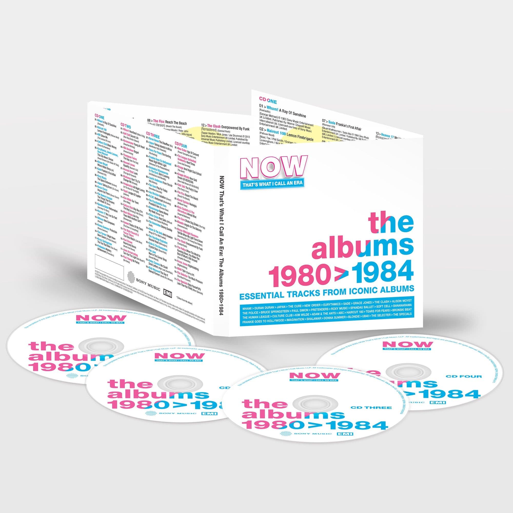 NOW Music Expands 'Now That’s What I Call An Era' with *The Albums 1980 > 1984*
