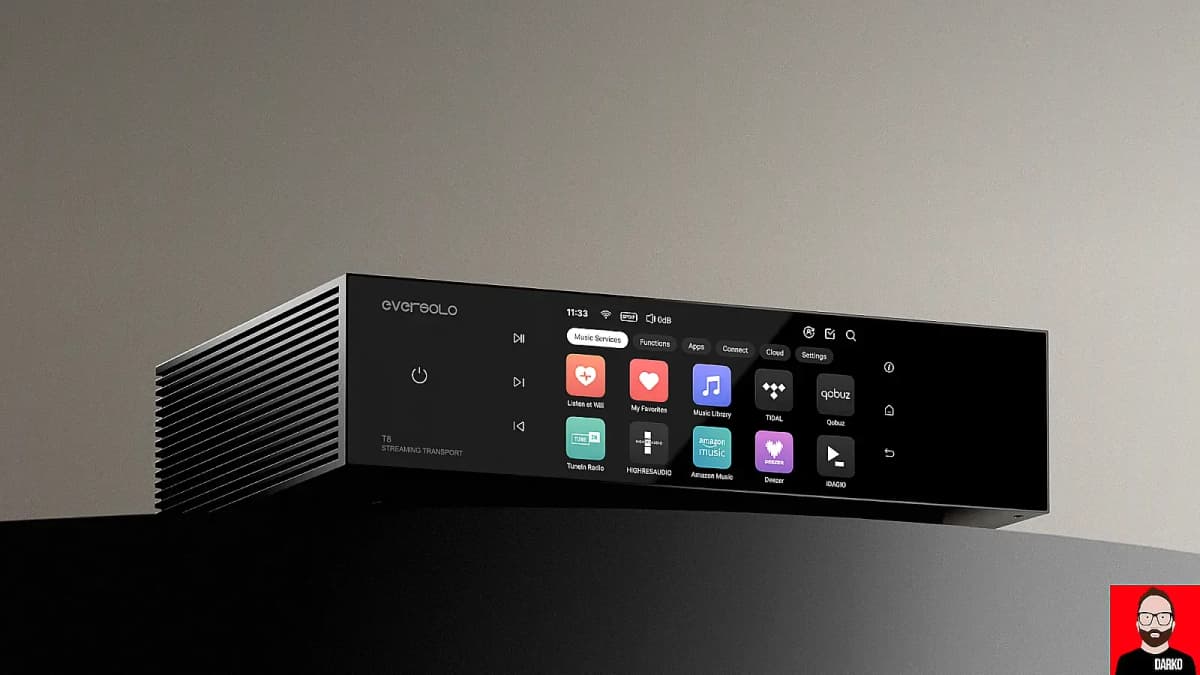 Introducing Eversolo’s T8 Digital Transport: High-Performance Streaming Capabilities