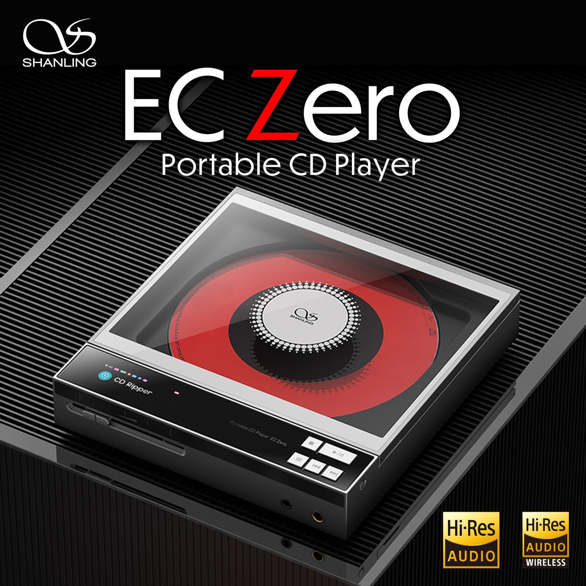 SHANLING Releases the Portable CD Player EC Zero Featuring AK4493S DAC and SGMicro Amplifier