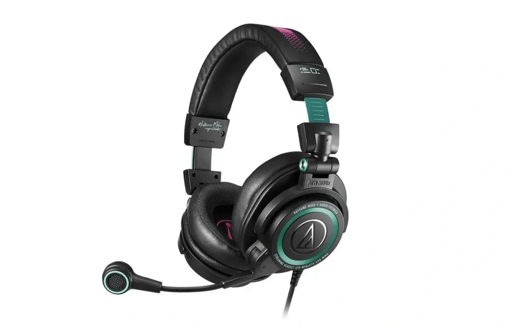 ATH-M50xSTS-USB MIKU Streamset Limited Edition - A Collaboration Between Audio-Technica and Hatsune Miku