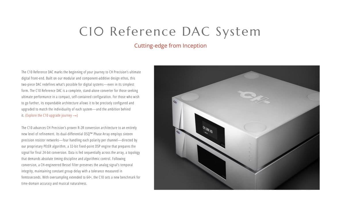 Launch of the New Website for CH Precision