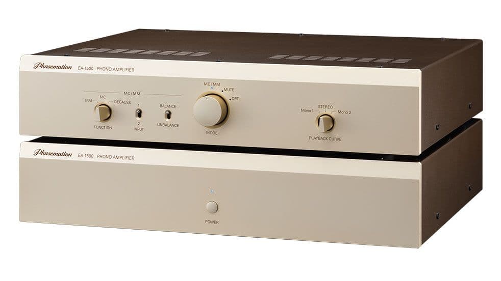 Phase Tech EA-1500: Optical Cartridge Supported Tube-Based Phono Equalizer Amplifier Release