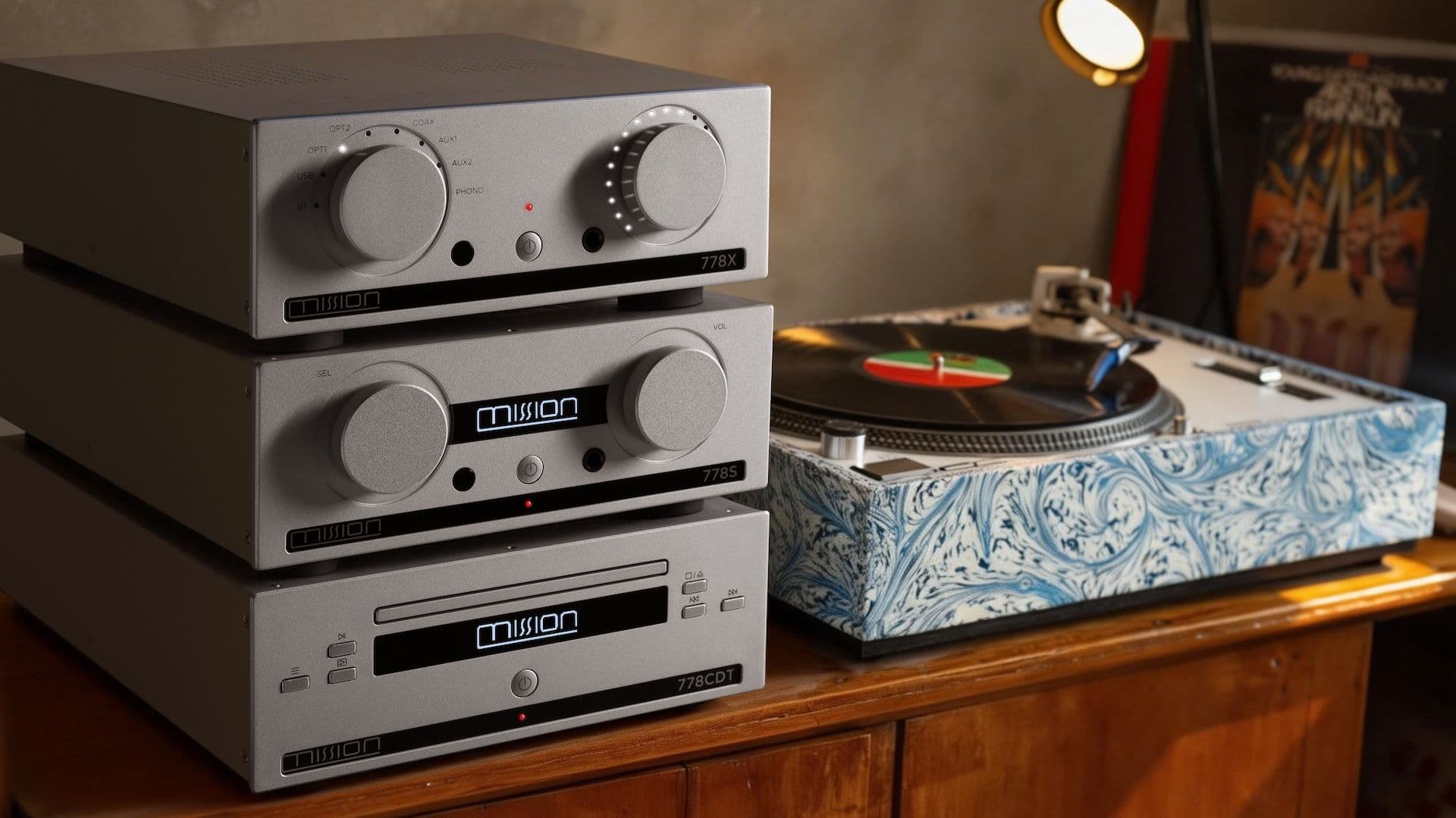 Mission 778 Series Compact Hi-Fi System Combines Streamer, CD Transport and Integrated Amplifier