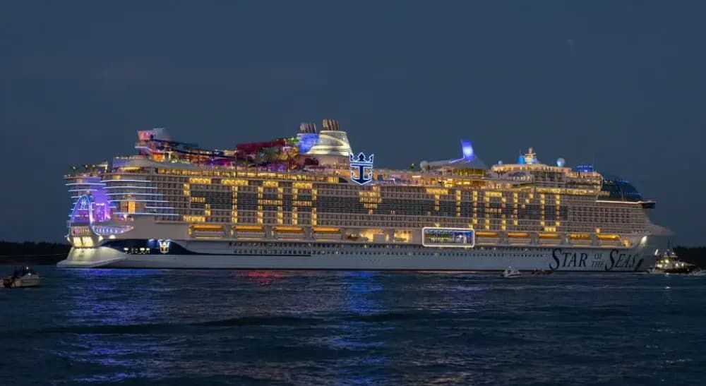 Samsung Delivers Over 6000 Smart TVs and Display Solutions to Royal Caribbean's 'Star of the Seas' Cruise Ship