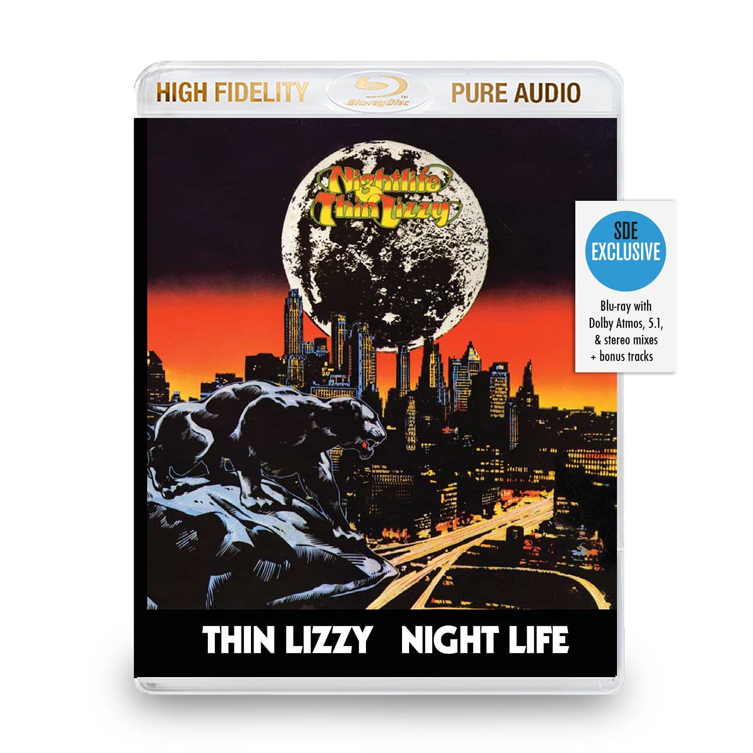 Exclusive SDE Blu-ray Audio Release of Thin Lizzy's 'Nightlife' Album