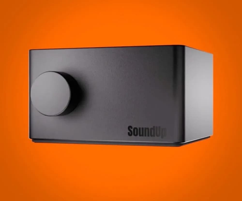 SoundUp — Compact Sound Amplifier with Built-in Battery