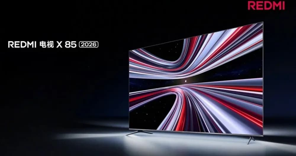 REDMI TV X 2026 – 85-inch Mini LED 4K Smart TV with 288 Hz Gaming Refresh Rate Launched for $675
