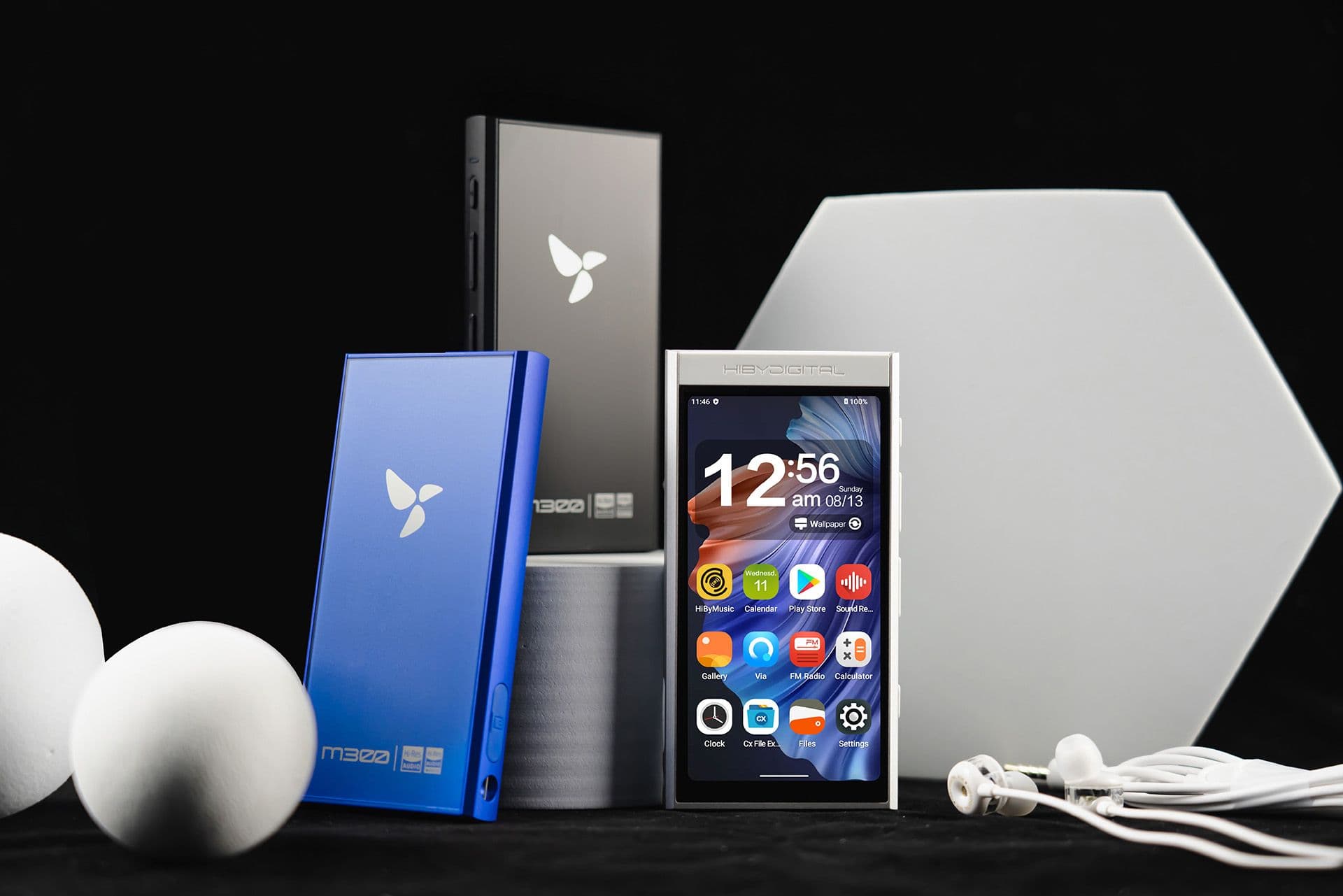 HiBy M300 128GB 数字音频播放器发布，配备 4GB RAM、CS43131 DAC 与 Android 13