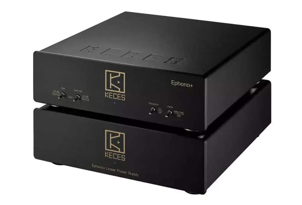 KECES Ephono+: Versatile Phono Preamp with External Power Supply Launched