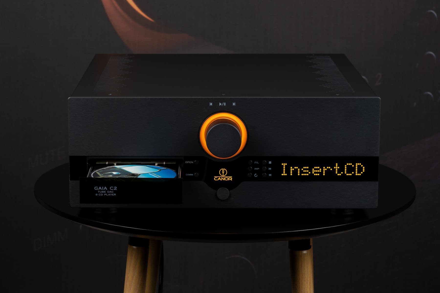 Canor Audio Gaia C2: Advanced Tube DAC and CD Player with Premium Sound