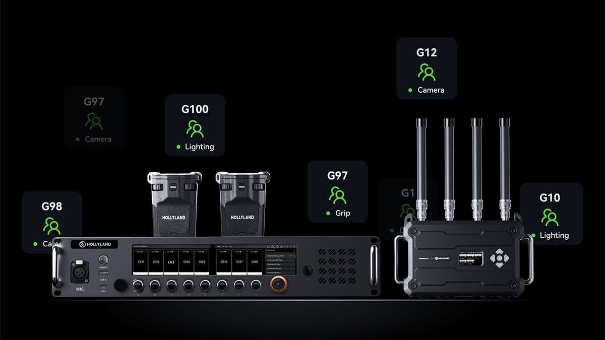 Hollyland Launches Solidcom H1 Wireless Intercom System at IBC 2025
