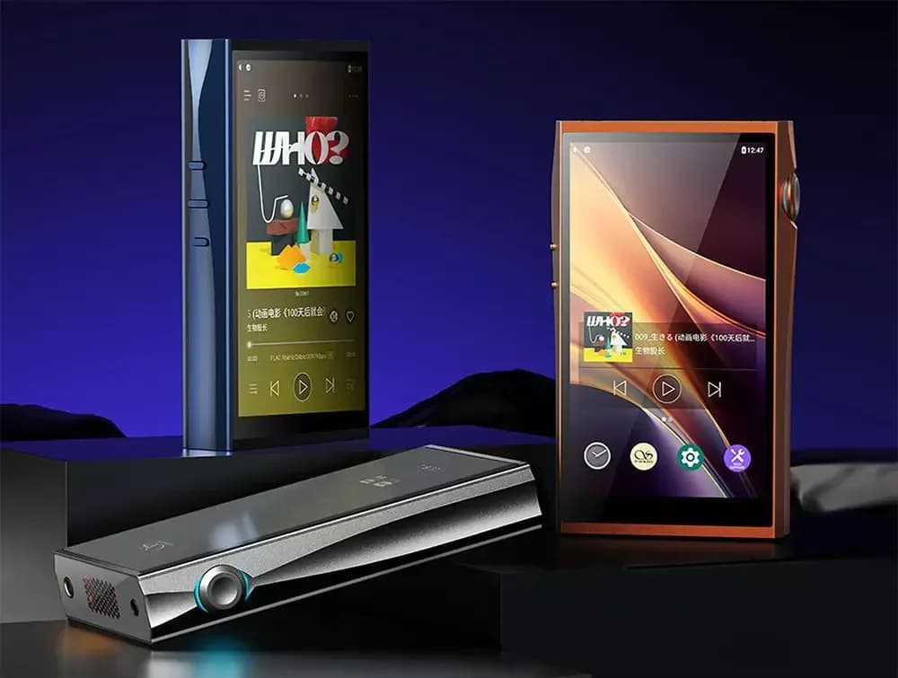 Shanling M7T Portable High-Resolution Music Player with Dual AK4498EX DAC Chips and Vacuum Tube Output