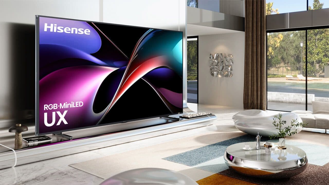 Hisense UX Series: Unveiling the 100UX and 116UX RGB Mini-LED TVs