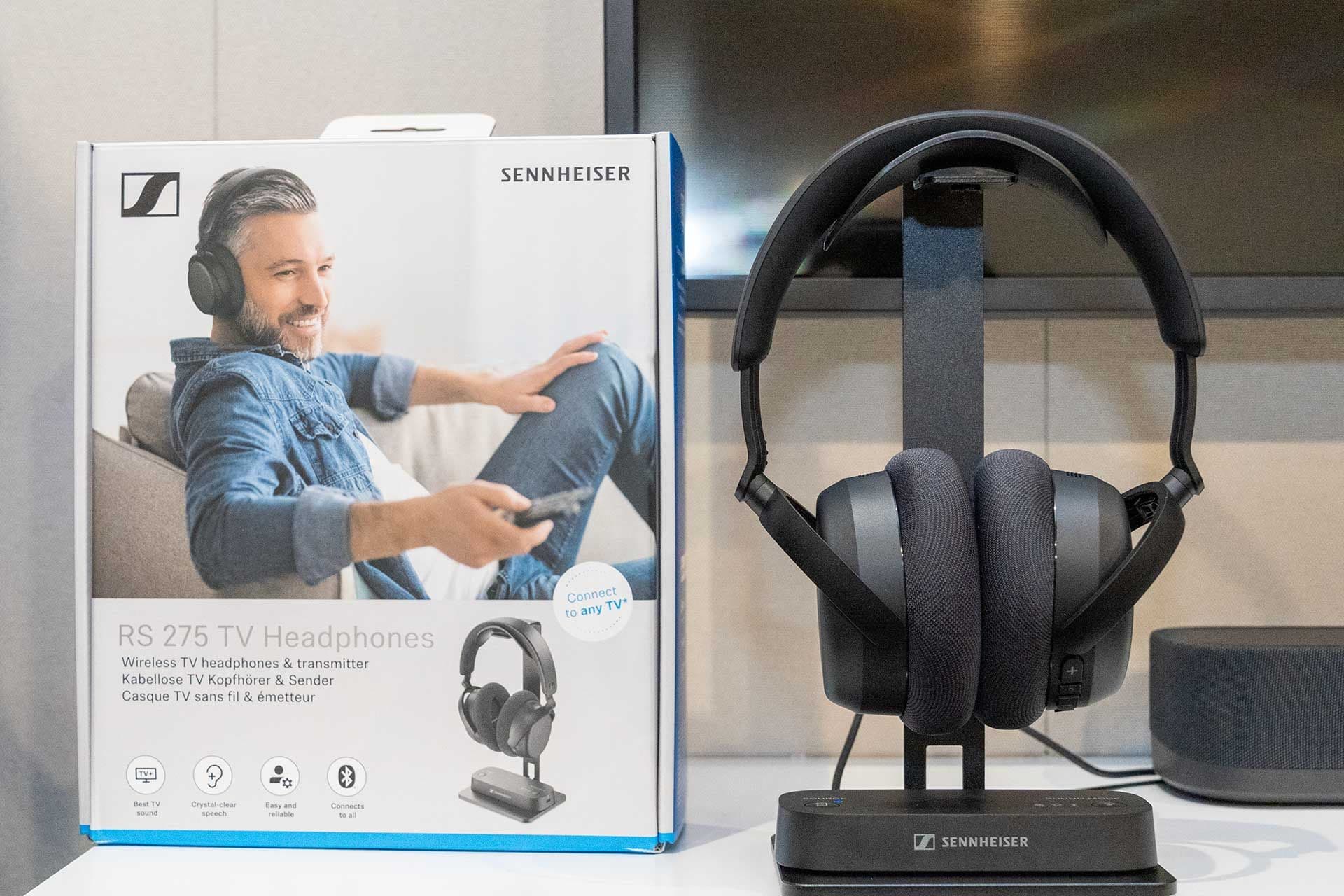 Sennheiser Unveils RS 275 Wireless Audio System for TVs with Auracast Transmission