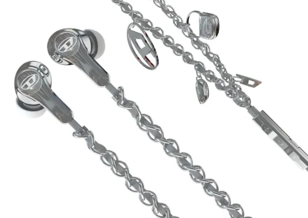 Diesel Unveils Stylish Wired Headphones Model Diesel 60458