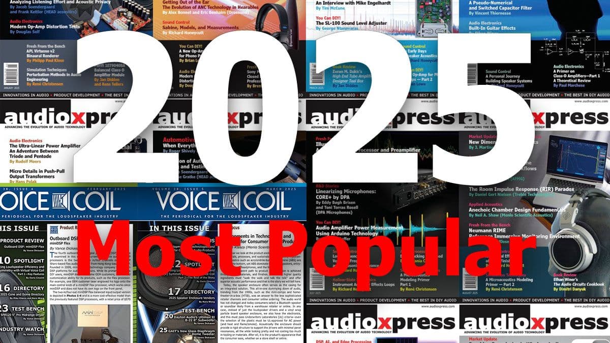 Найпопулярніші історії 2025 року за версією audioXpress