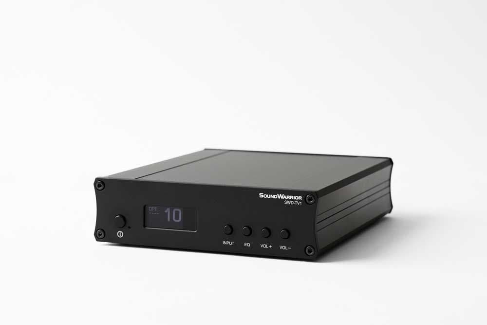SOUND WARRIOR Introduces Compact Amplifier for TVs: SWD-TV1 and SW TV Plus