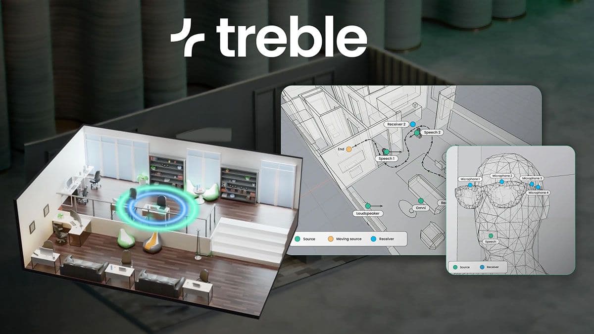 Treble Technologies Revolutionizes Acoustic Simulation with Dynamic Scene Capabilities
