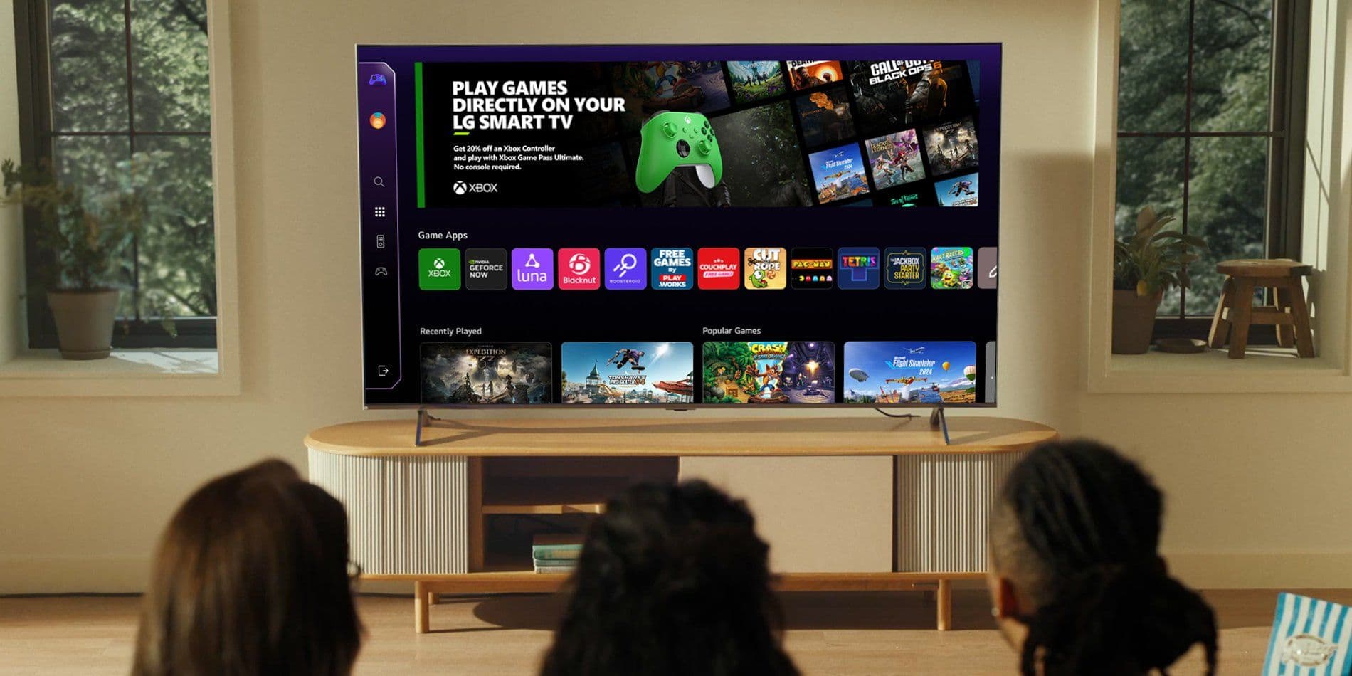 LG actualiza el portal de juegos con Nvidia GeForce Now con 4K y 120 Hz en Gamescom 2025