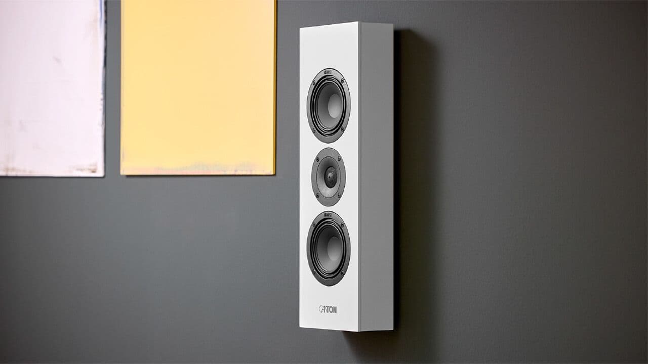 Canton Atelier-Series: Flat On-Wall and In-Wall Loudspeakers with High Standards