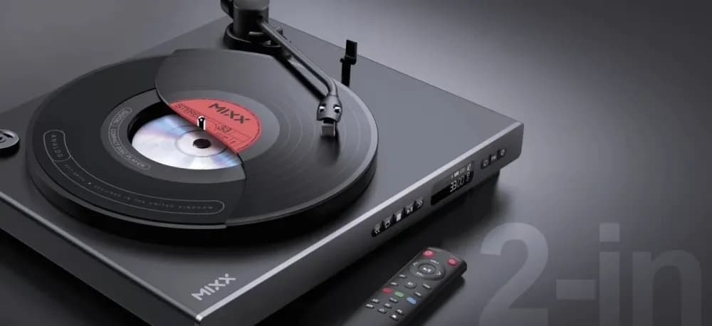 Mixx Audio Analog Plus: The World’s First Dual Vinyl and CD Player Device