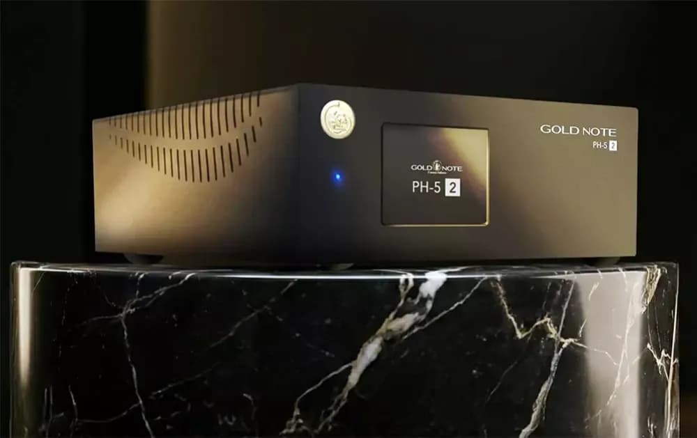 Gold Note PH-5.2 MM/MC Phono Preamplifier with Multiple Equalization Curves
