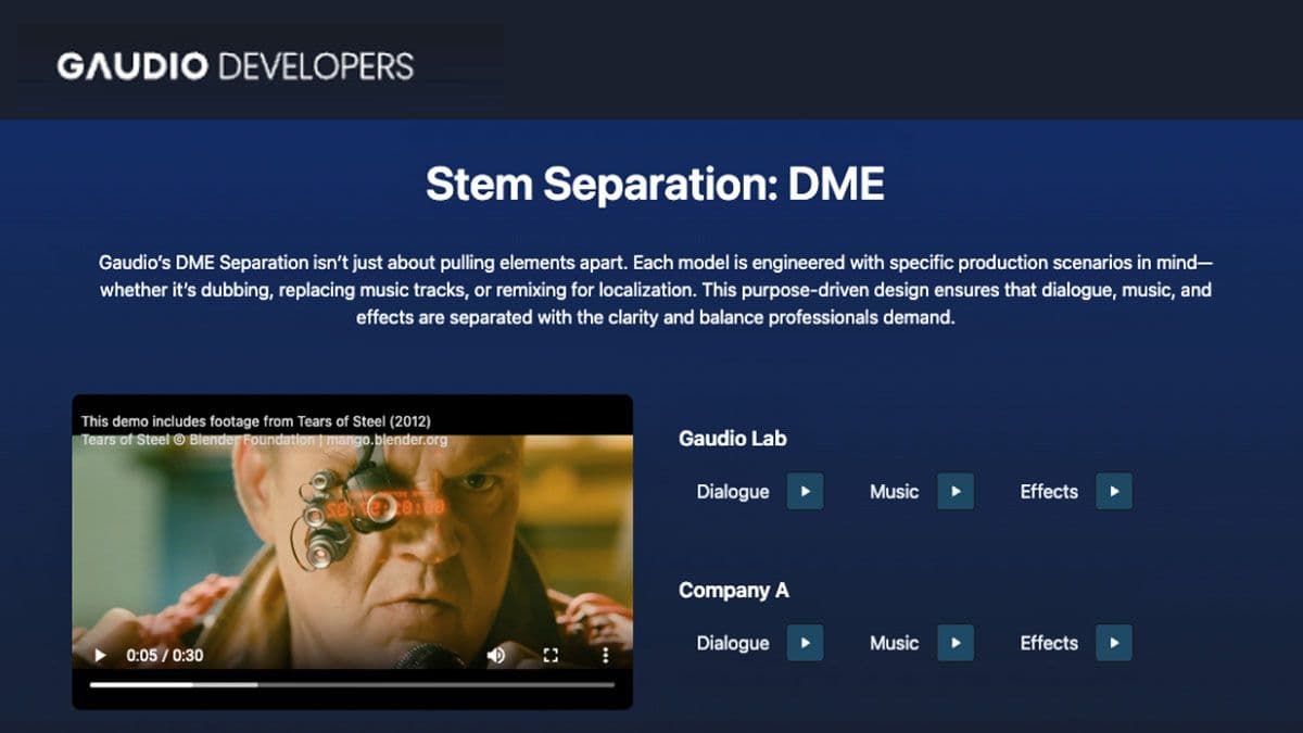 Gaudio Lab Unveils "Gaudio Developers" Audio AI API Platform