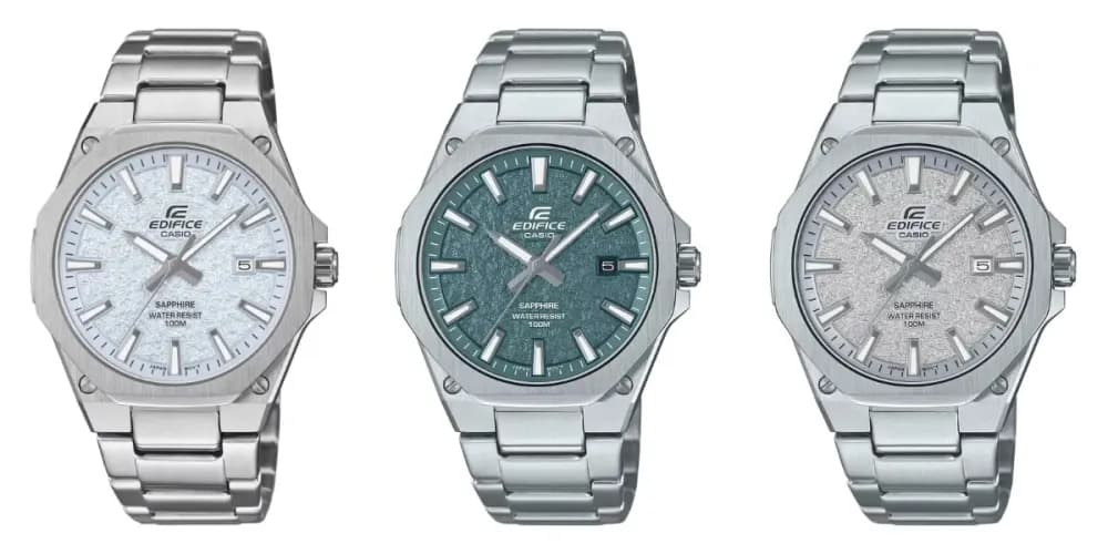 Casio Edifice Ultra-Slim EFR-S108DE Series Hits European Market