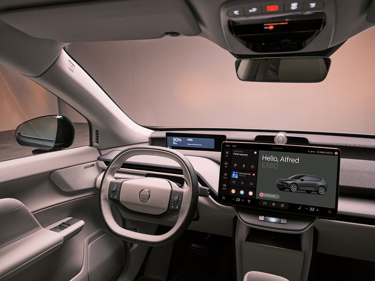 Volvo Cars Unveils Centralized Software-Defined Audio Architecture in the EX60 Electric SUV