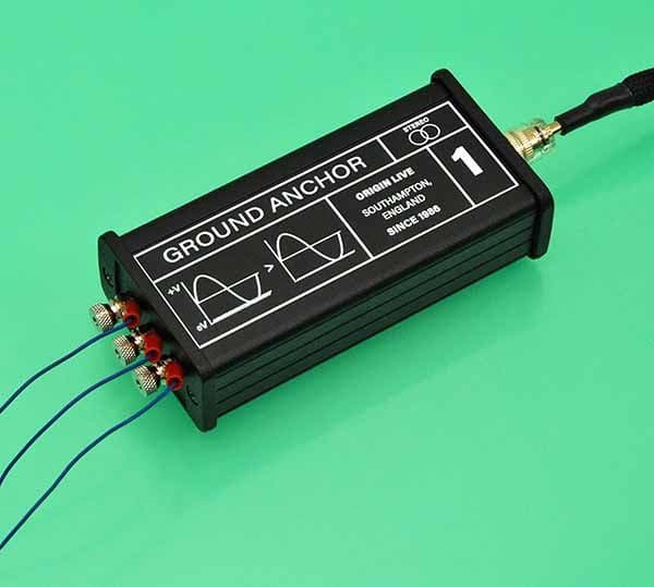 Origin Live Ground Anchor Grounding Box for Tonearms and Phono Preamps Launched at £545