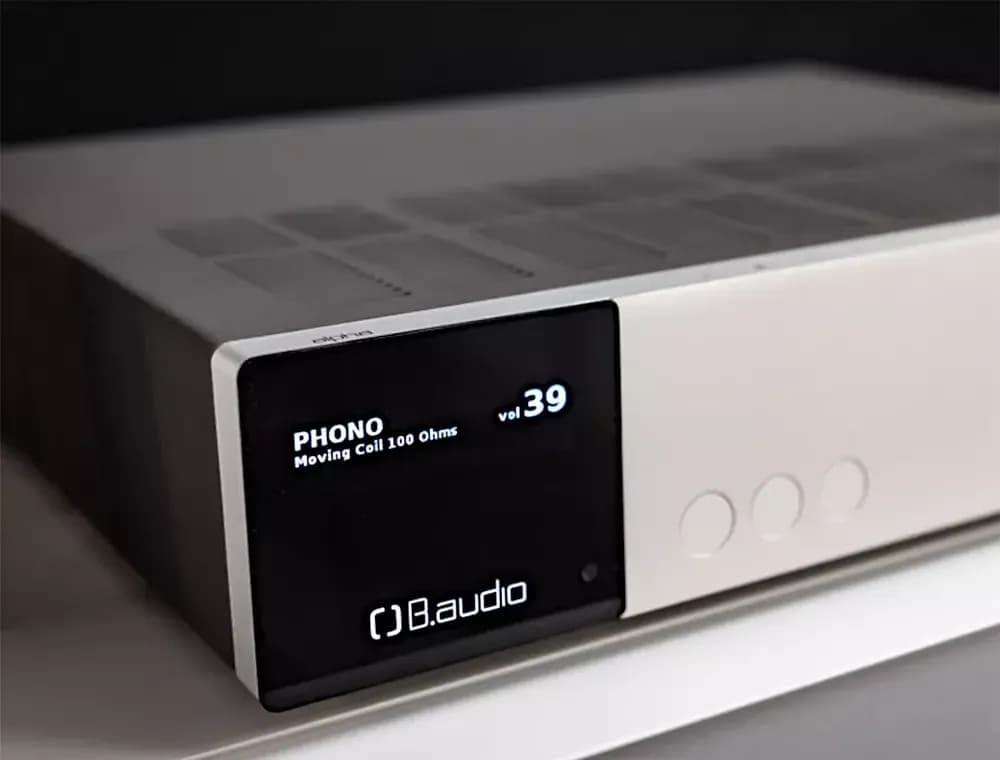 B.audio introduces an optional phono preamplifier module for the Alpha One integrated amplifier and B.dpr series models