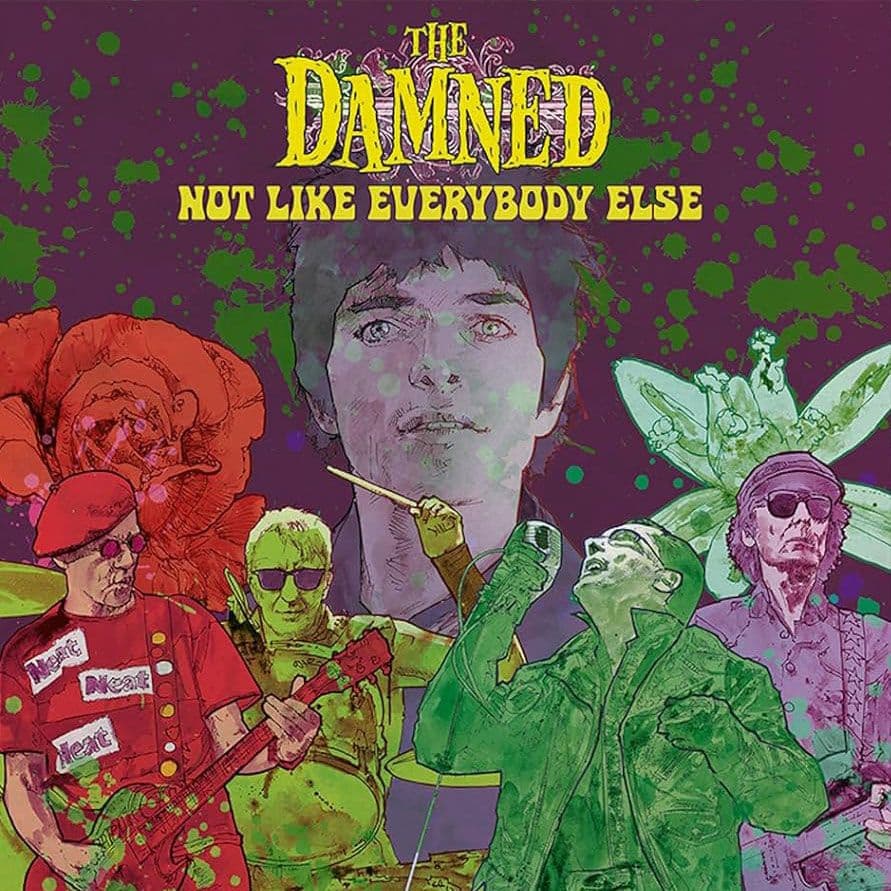 The Damned's Upcoming Covers Album "Not Like Everybody Else" Announcement