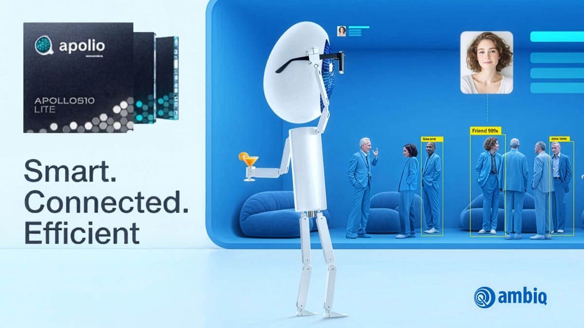 Ambiq stellt Apollo510 Lite SoC-Serie für fortschrittliche Bluetooth-Lösungen vor