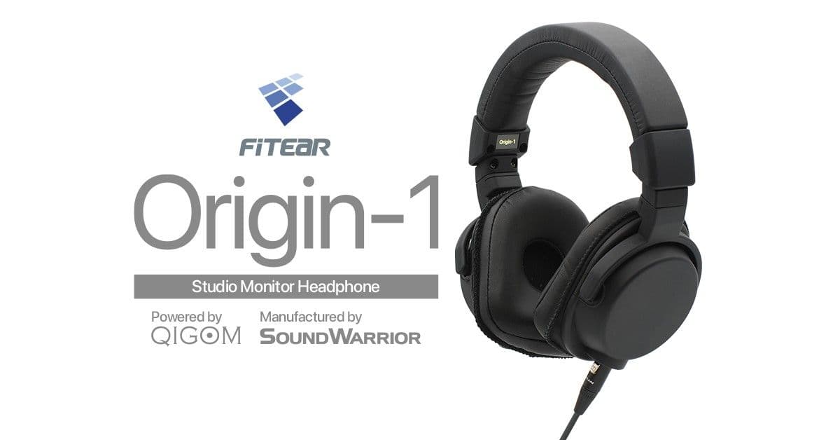FitEar's First Consumer Headphones 'Origin-1' Bring Studio Sound to Everyday Listening
