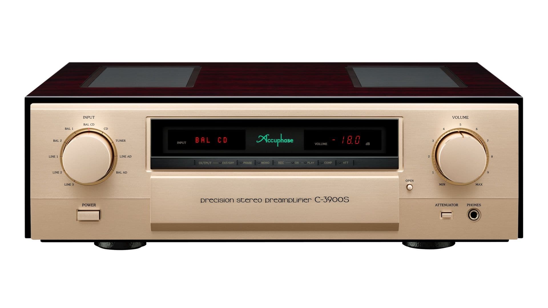 New Reference Preamplifier: Accuphase C-3900S
