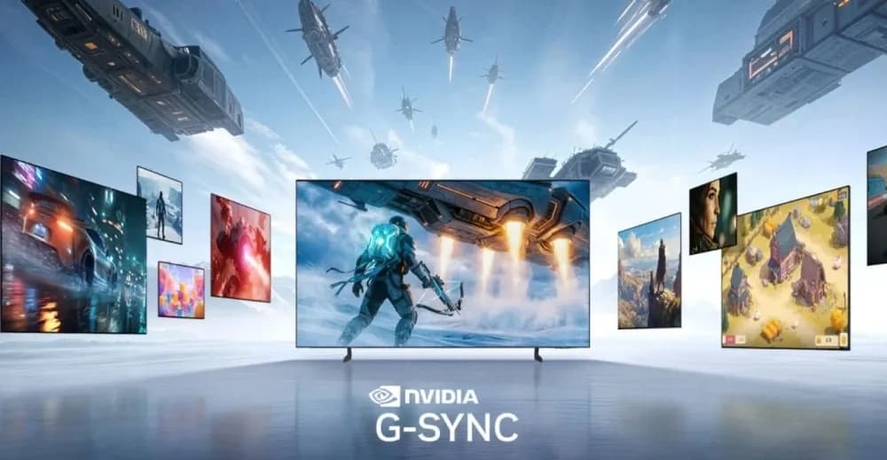 Samsung's Upcoming 2026 OLED TVs and Monitors to Feature NVIDIA G-SYNC Support