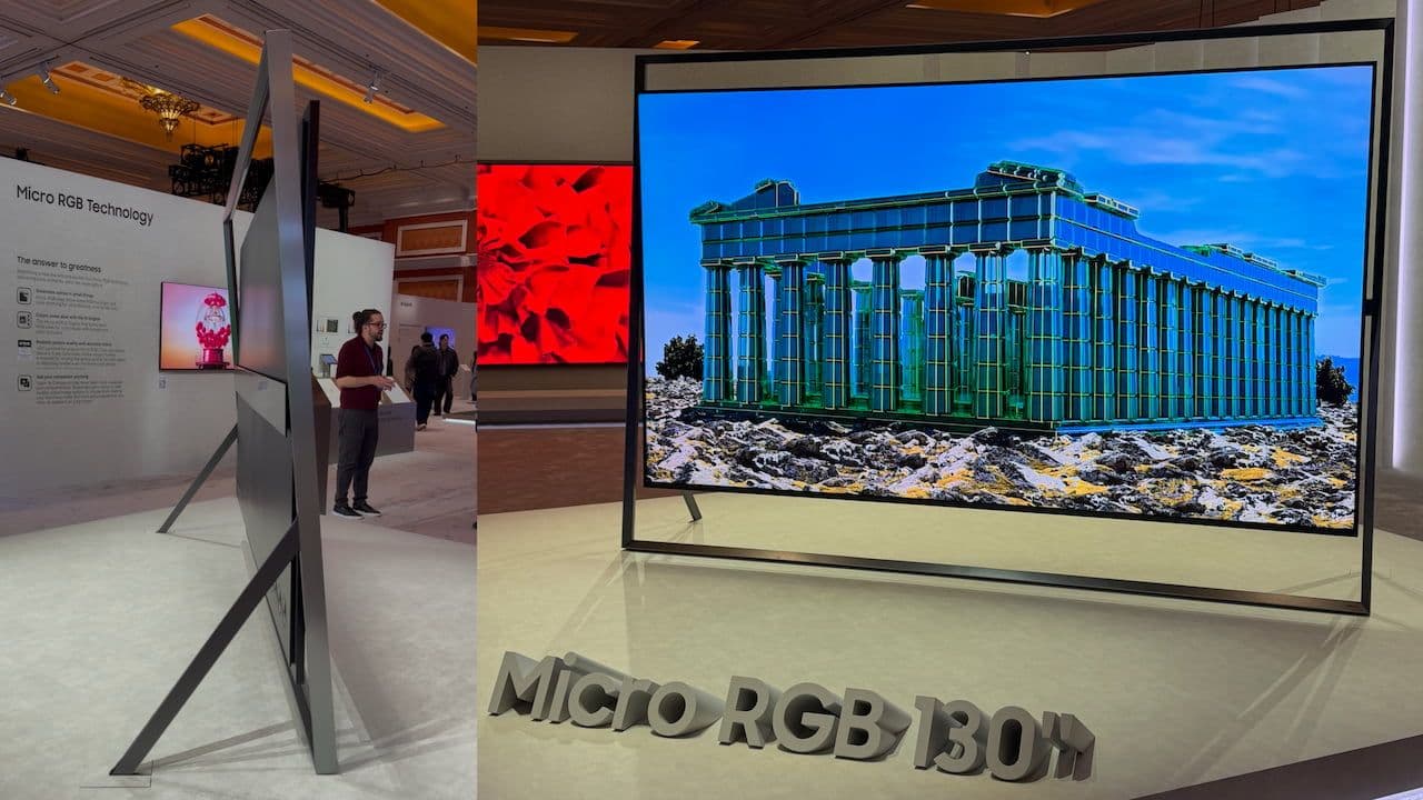 Samsung Introduces 130-Inch Micro RGB TV Concept at CES 2026 Showcasing Advanced Display Technology