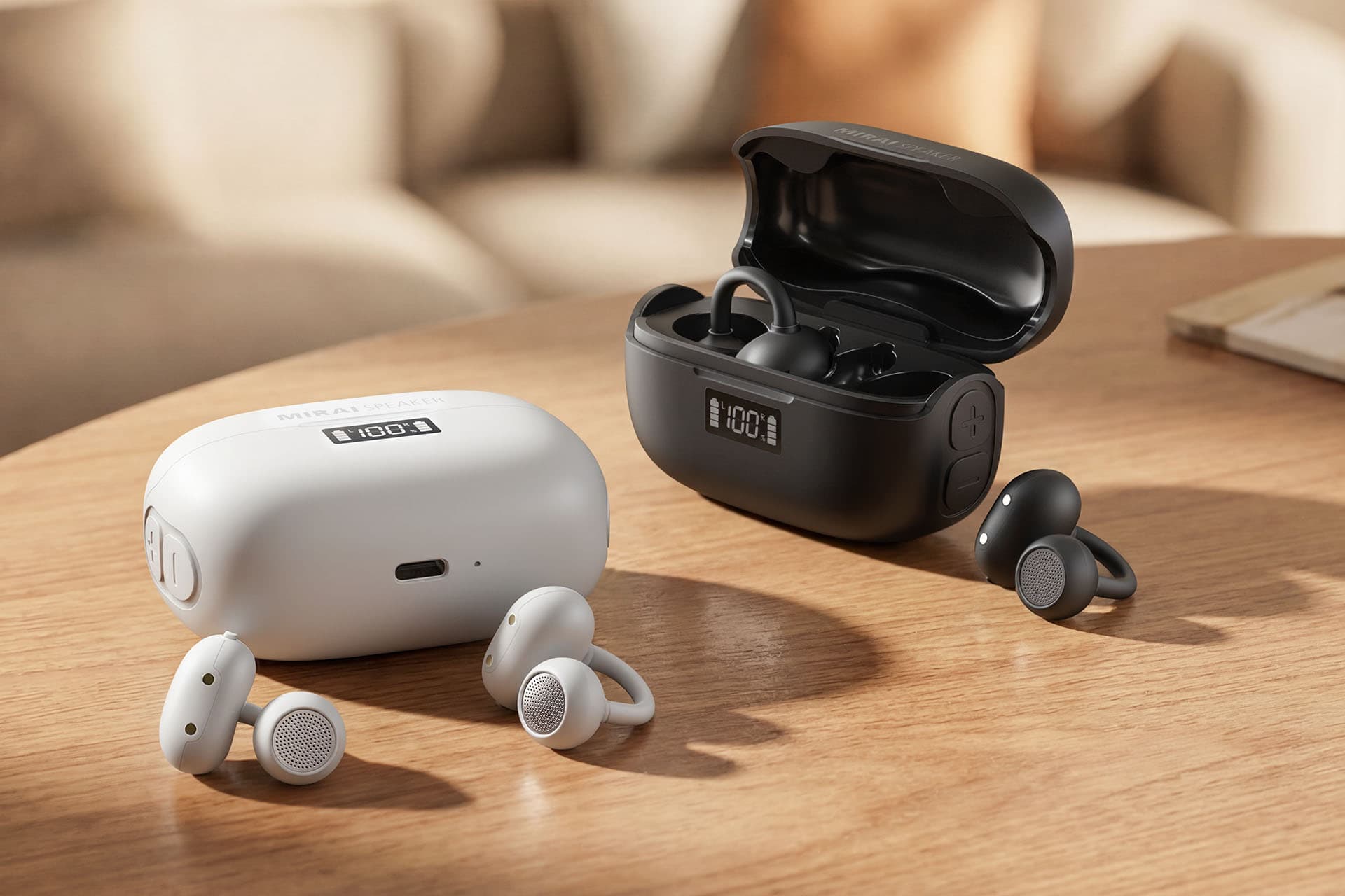 Mirai Speaker Launches MIRAI SPEAKER Ear and Ear Lite Open-Ear Hearing Support Ear-Cuff Earphones with 16-Channel DSP