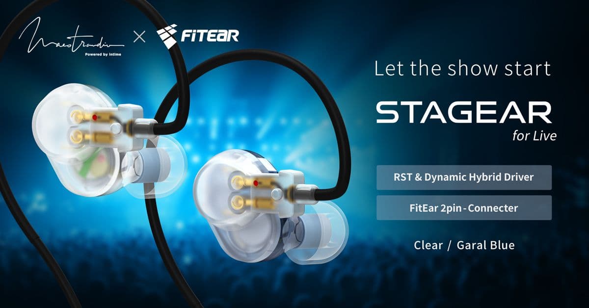 Maestraudio×FitEar Introduce Affordable Stage Monitor IEM "STAGEAR"