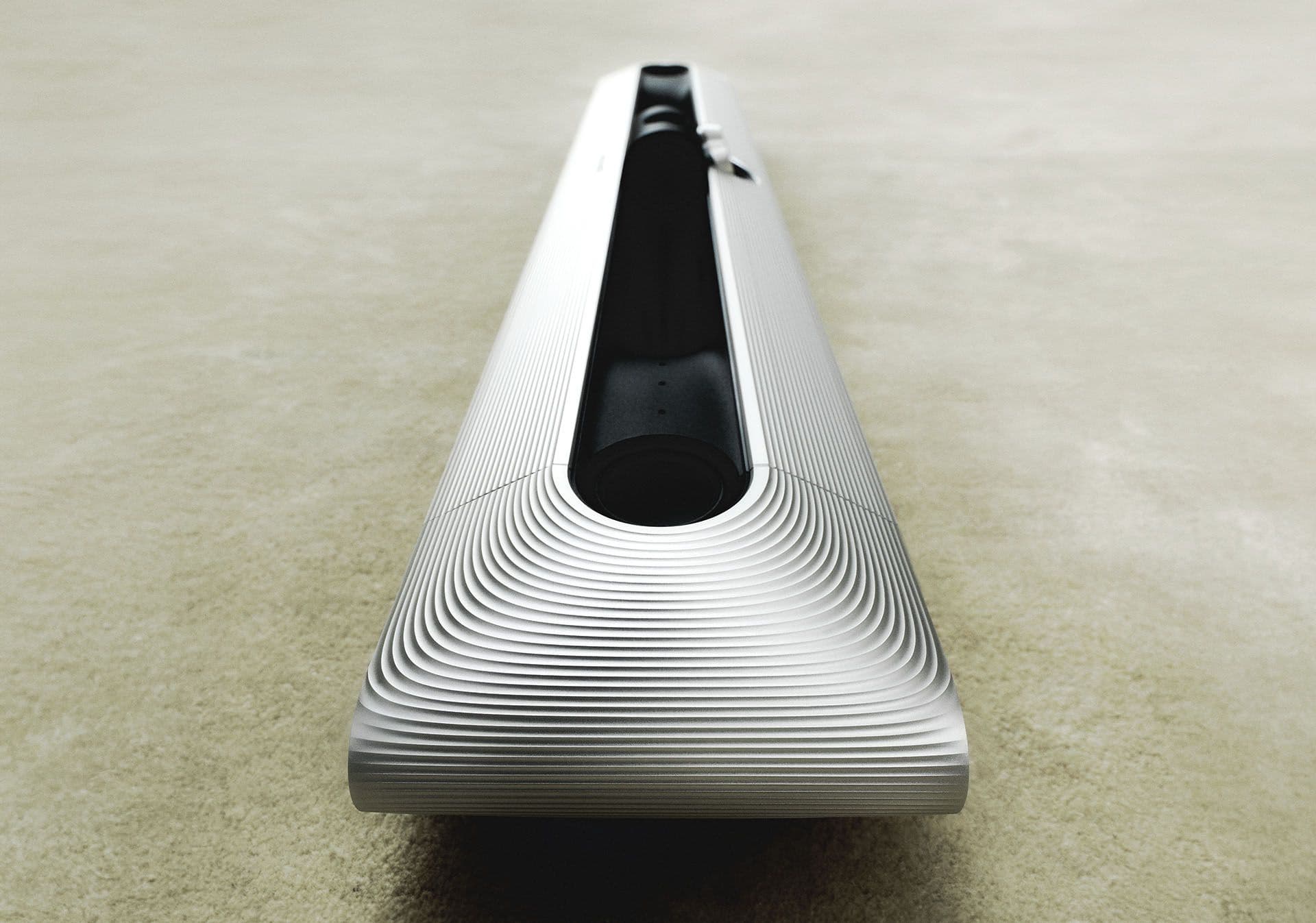 Bang & Olufsen Unveils Beosound Premiere Soundbar Crafted from Pure Aluminium