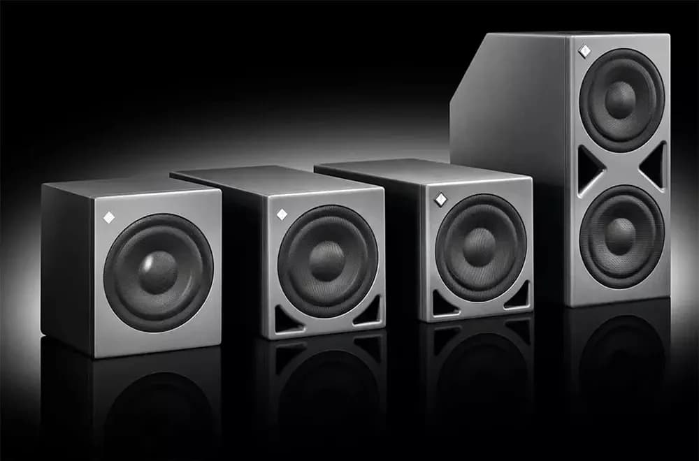 Neumann Expands KH Line of Studio Monitors with Five Active Subwoofers