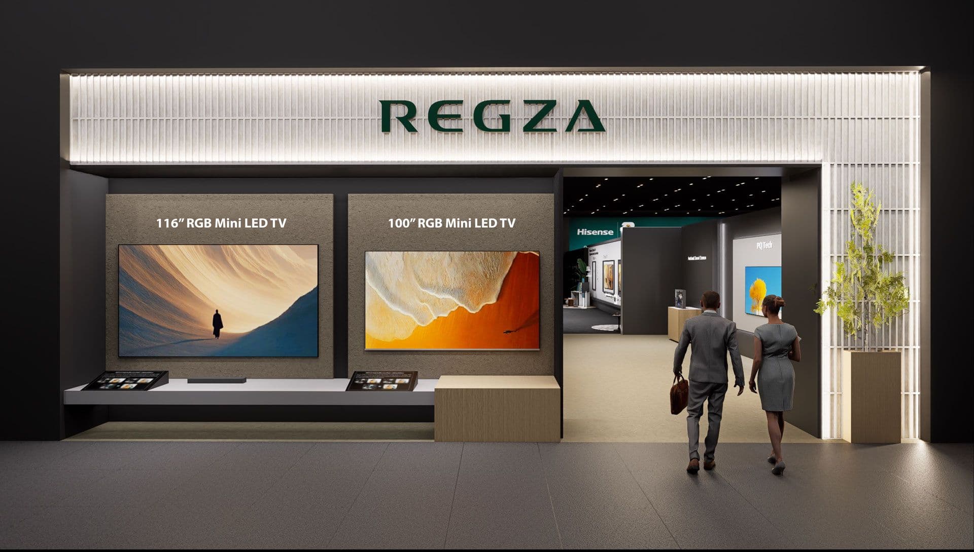 Regza Unveils Latest RGB LED Technology at CES 2026