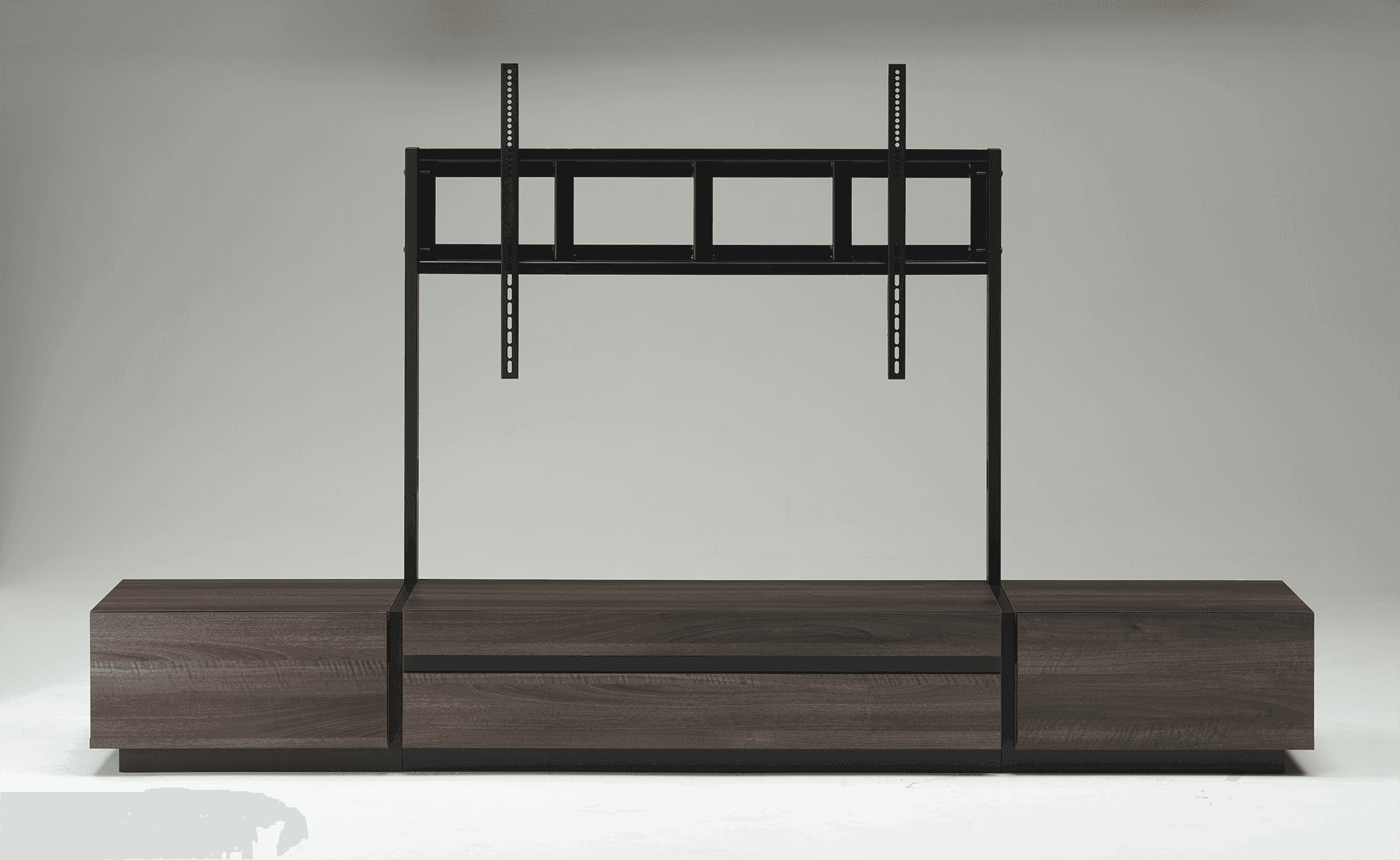 Innovative Low-Board for TVs up to 110 Inches Offers Wall-Mount Option