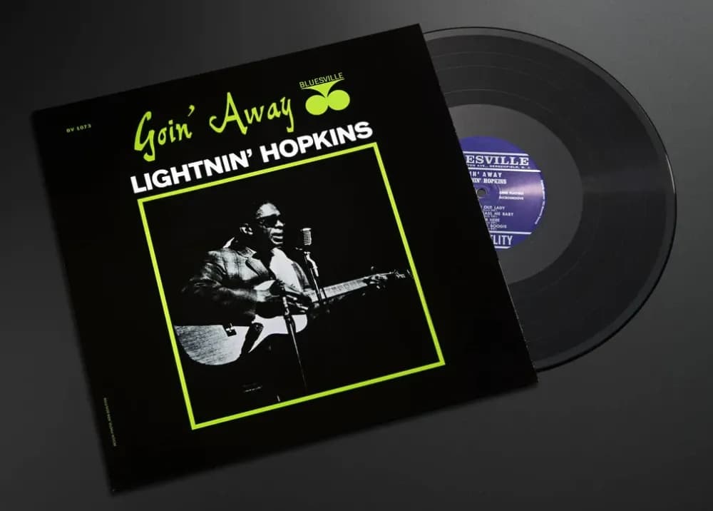 Lightnin' Hopkins "Goin' Away" Analog Mono Vinyl Reissue by ERC