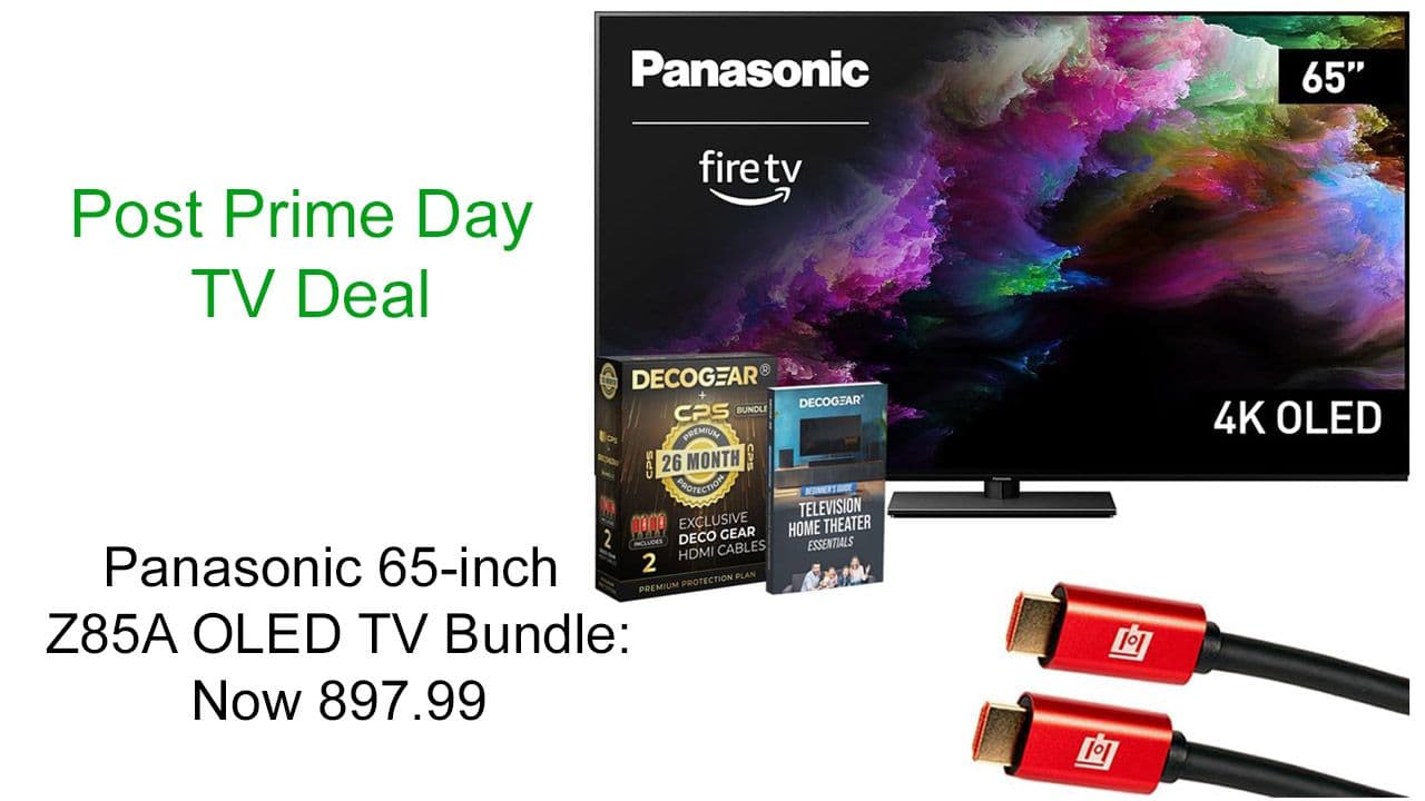 Panasonic's Incredible Bundle: Elevate Your Home Cinema Experience with the Z85A OLED TV