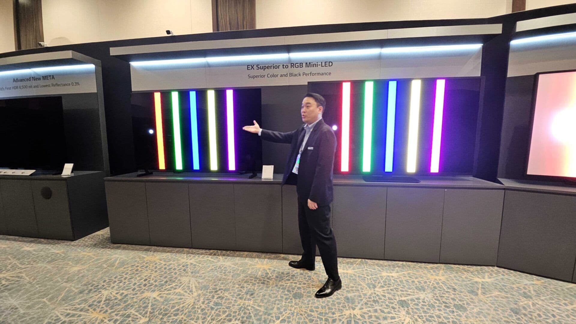 CES 2026: LG Display Criticizes RGB MiniLED, Maintaining OLED's Superiority
