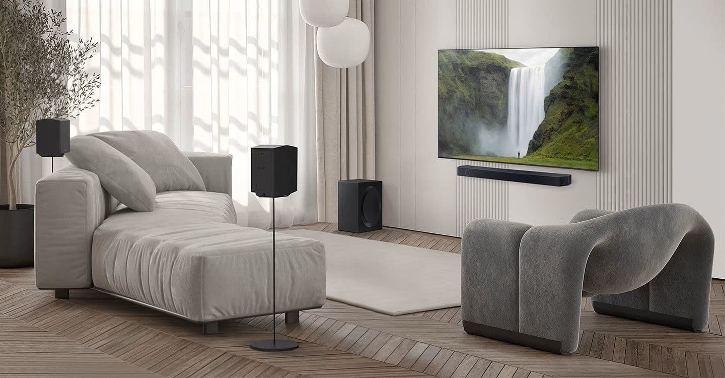 Samsung Ultra Slim Soundbars Featuring AI and Dolby Atmos (2025 Models)