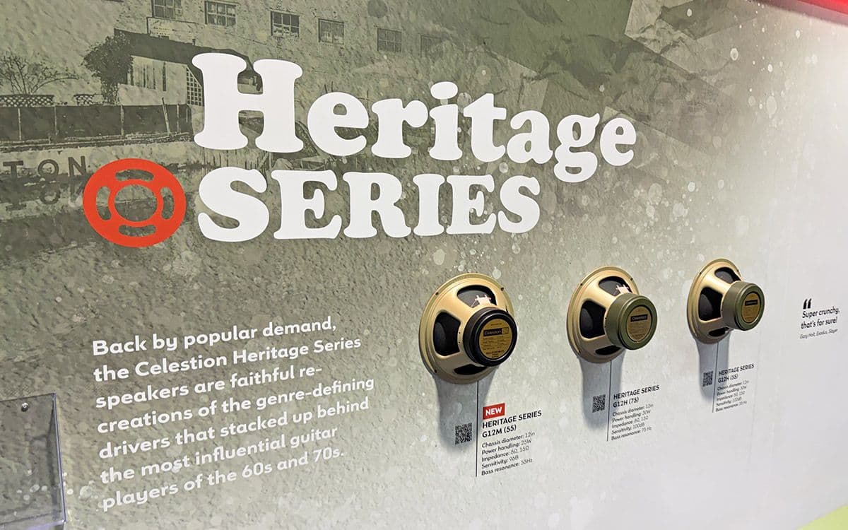 Celestion Revives Heritage Series, Introduces G12M (55) "Blackback" Guitar Speaker