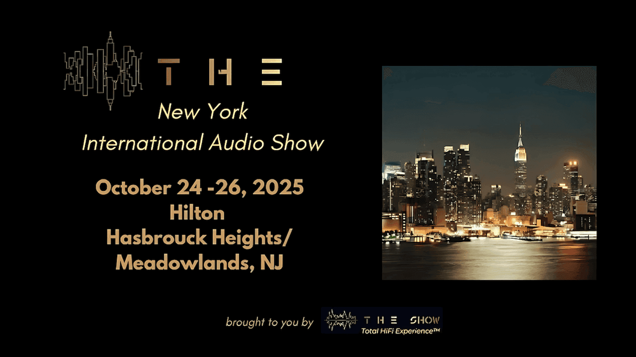 T.H.E. New York International Audio Show Announced for October 2025