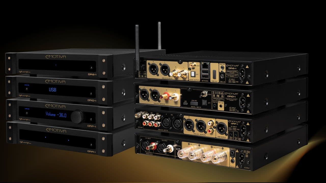 Emotiva Introduces the Differential Reference Design Series: Compact Audio Separates Enhancing Performance and Versatility